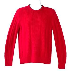 Joe's Jeans Drew Wool Cable Knit Sweater Size Medium NWT